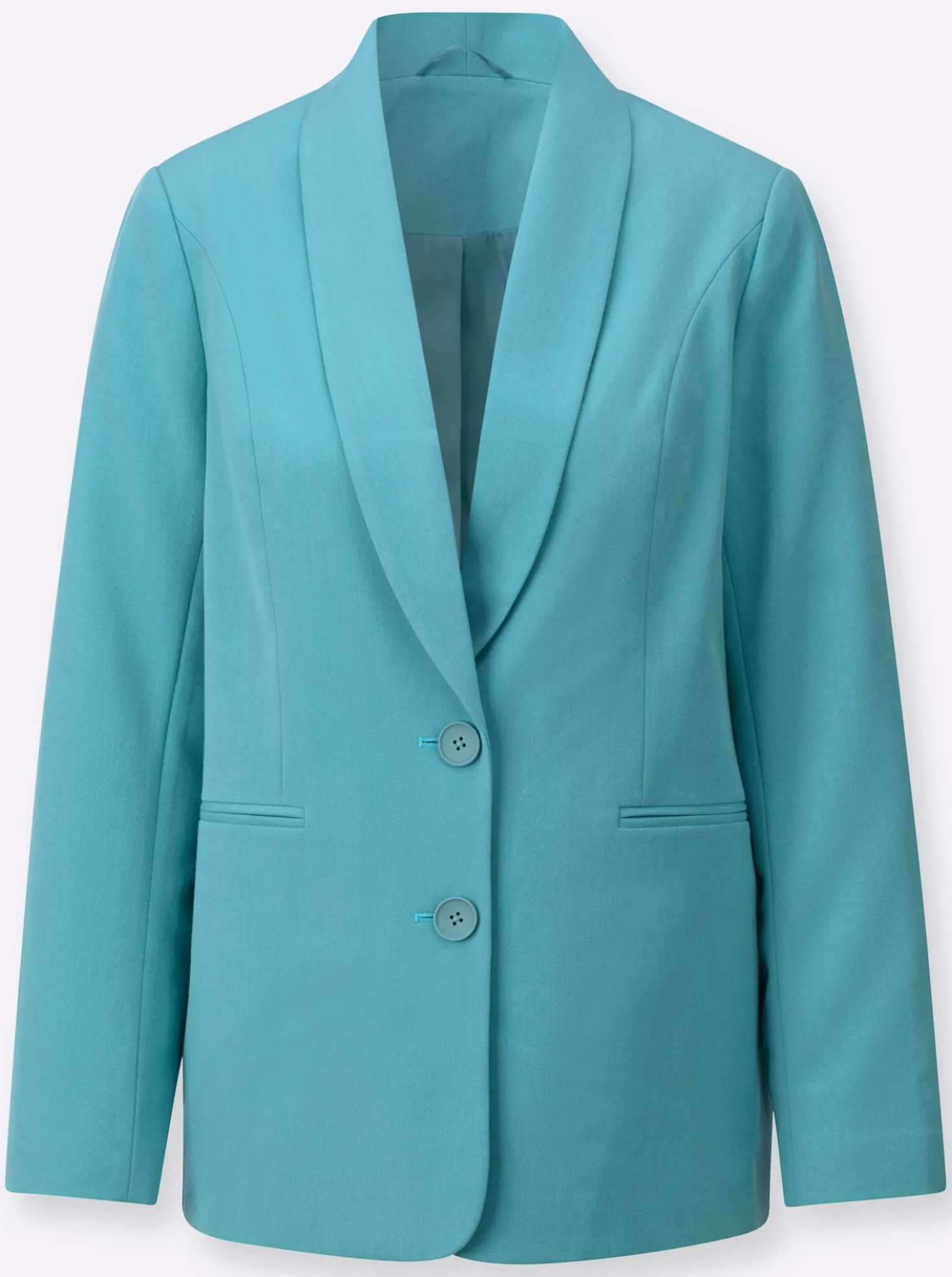 Blazer mit Schulterpolstern