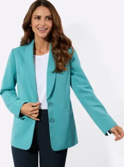 Blazer mit Schulterpolstern