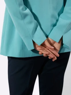 Blazer mit Schulterpolstern