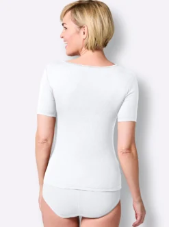 Blazershirt mit Blütenspitze