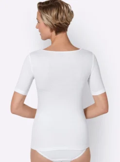 Blazershirt mit Blütenspitze