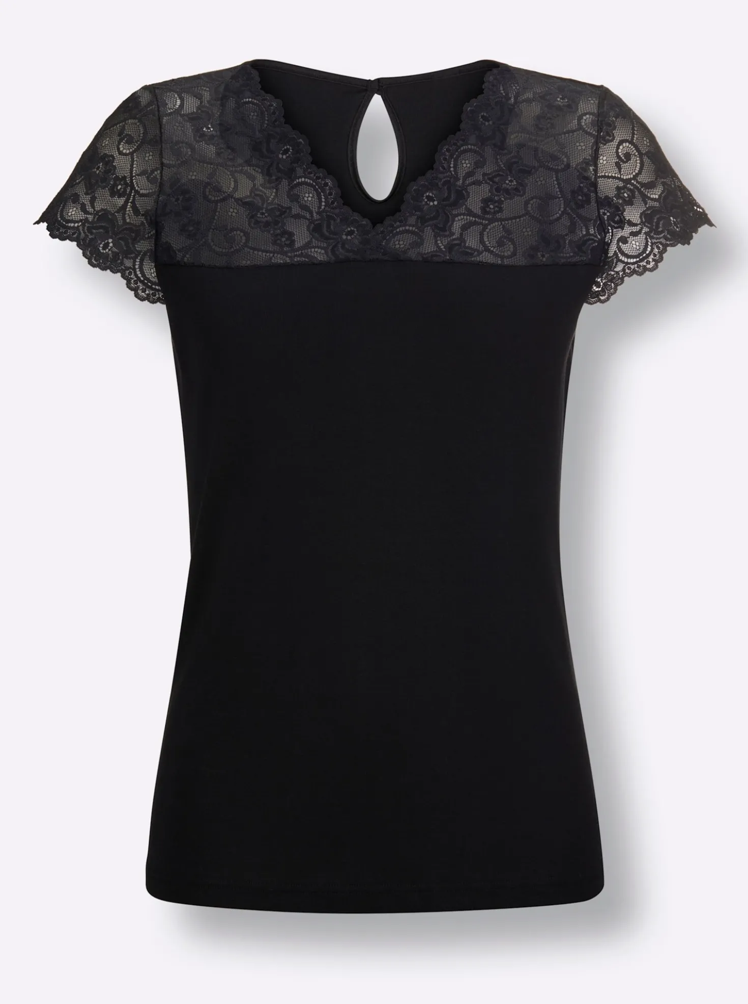 Blazershirt mit Satin-Paspelierung
