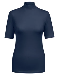 Blazershirt mit Stehkragen