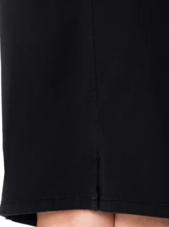 Bleistiftrock aus Stretch-Twill