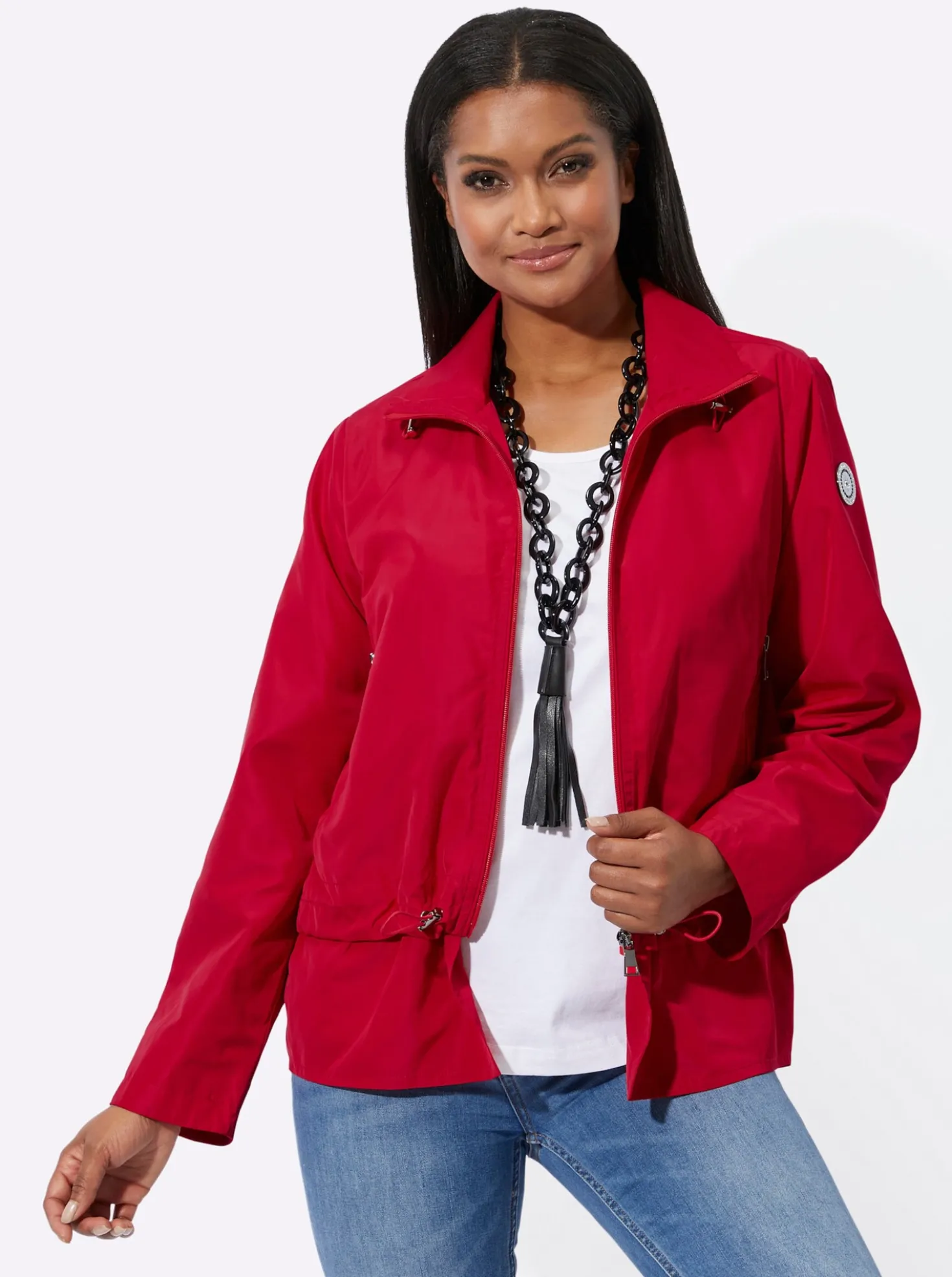 Blousonjacke mit Tunnelzug