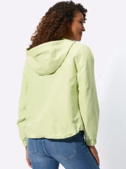 Blousonjacke mit weitenregulierbarer Kapuze