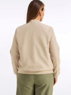 Blouson mit dezentem Glanz
