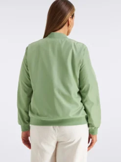 Blouson mit dezentem Glanz