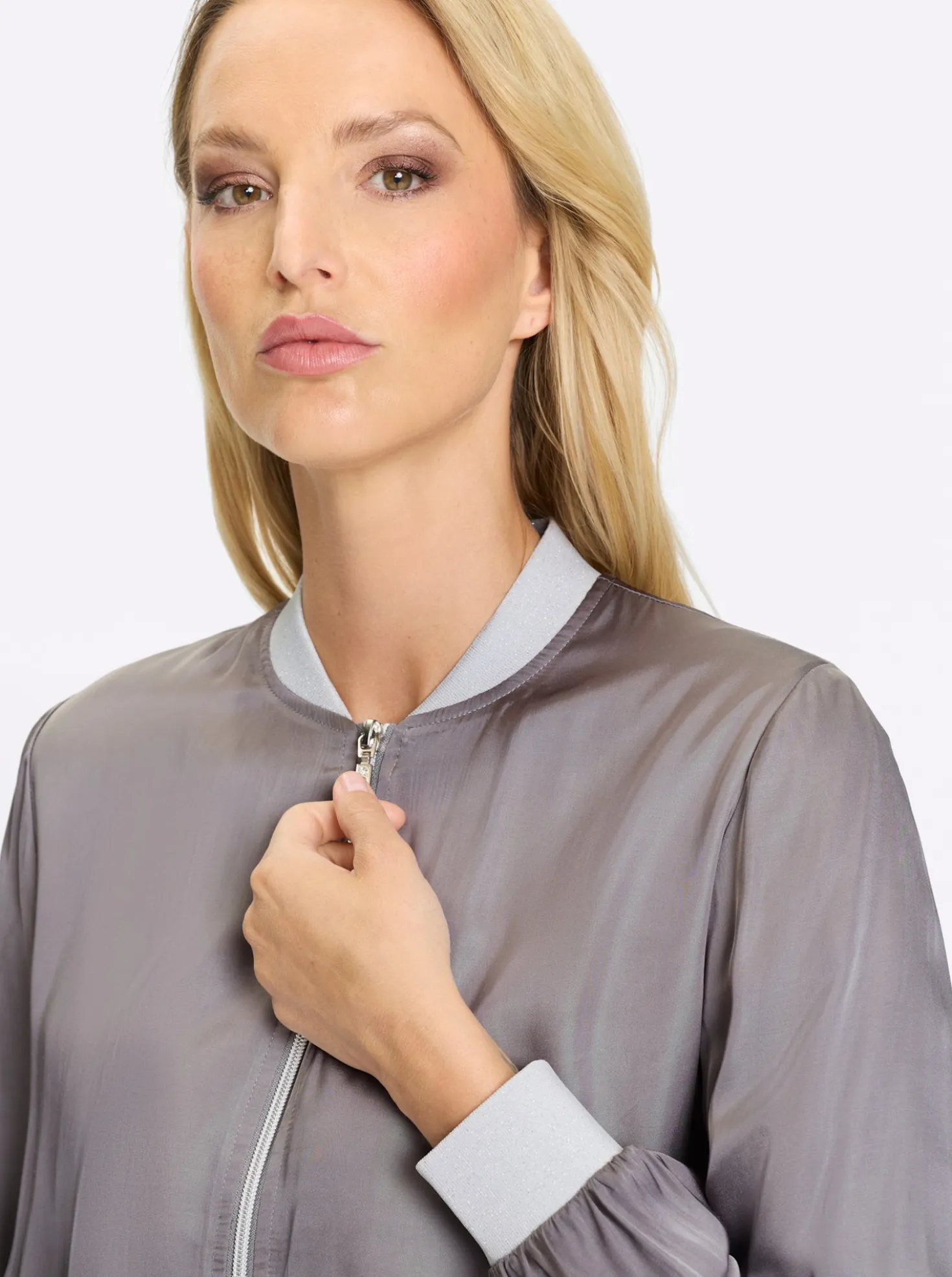Blouson mit 2-Wege-Reißverschluss
