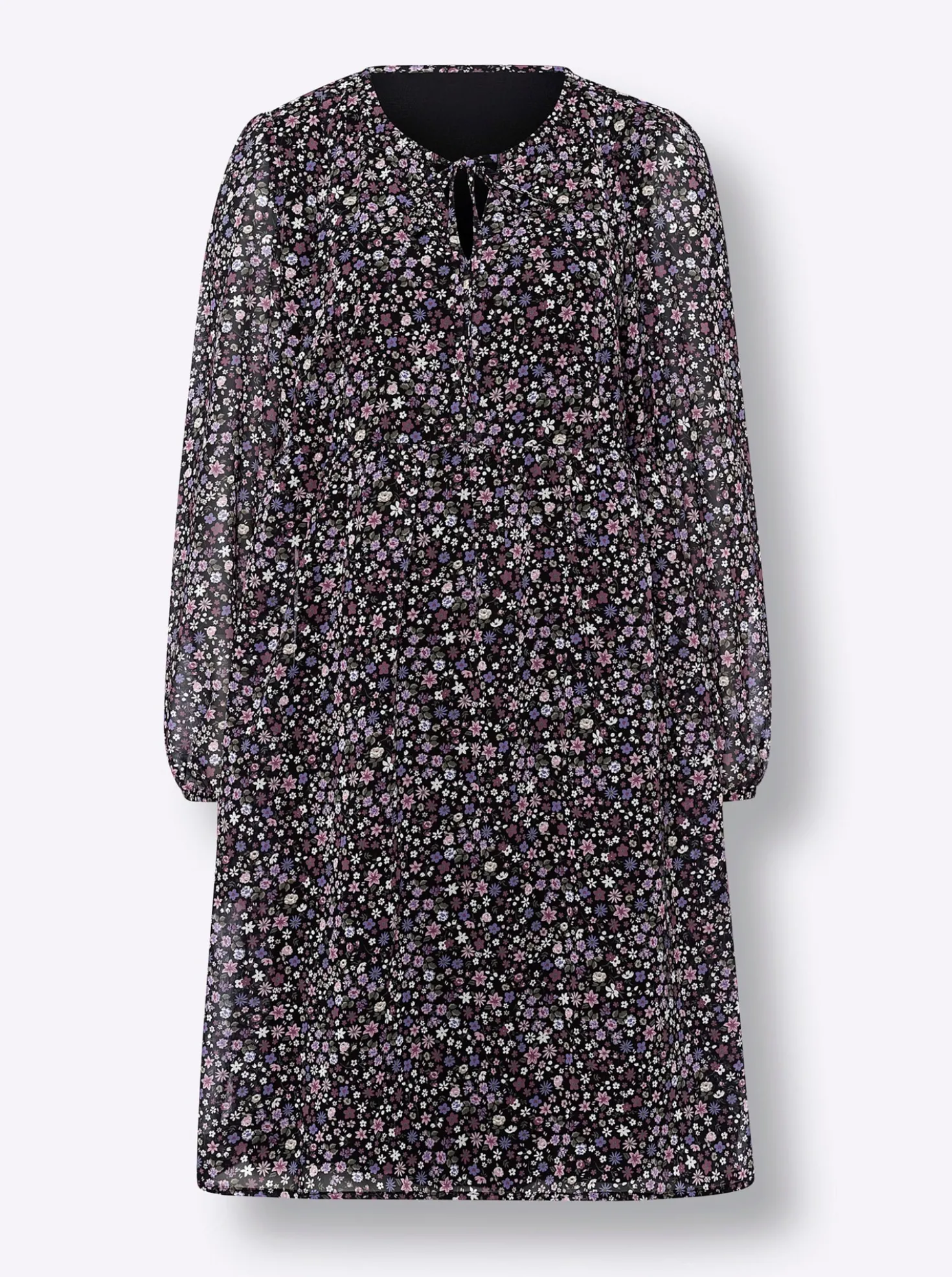 Blumenkleid aus Kofferware