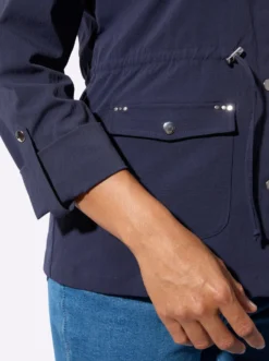 Blusenblazer mit Tunnelzug in der Taille