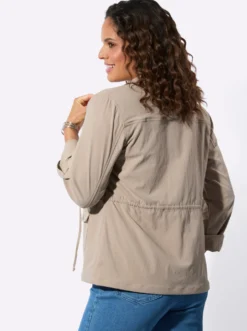 Blusenblazer mit Tunnelzug in der Taille