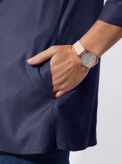 Blusenjacke in feuchtigkeitsregulierender Qualität