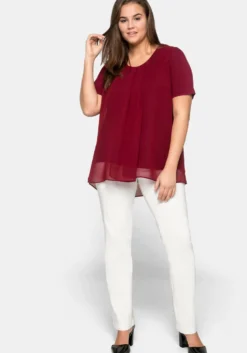 Blusenshirt im Lagenlook
