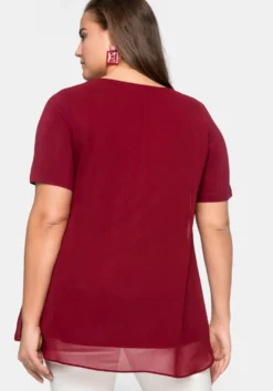 Blusenshirt im Lagenlook