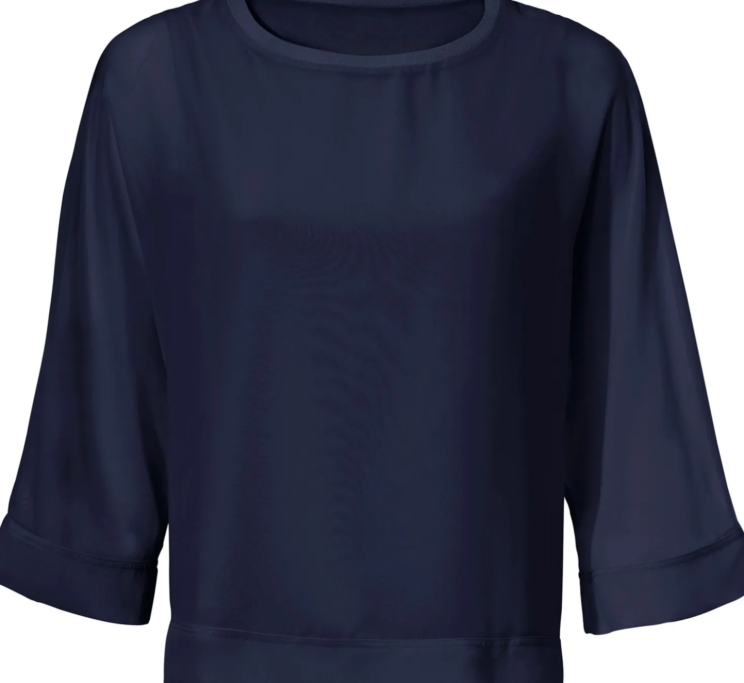 Blusenshirt mit Fledermausärmeln