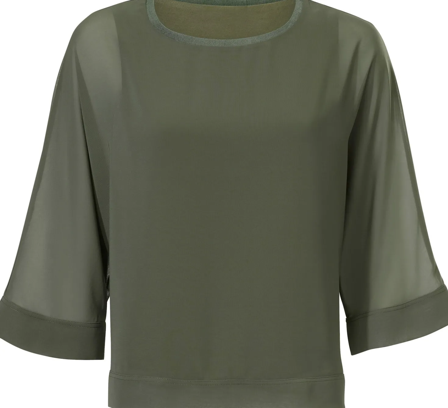 Blusenshirt mit Fledermausärmeln