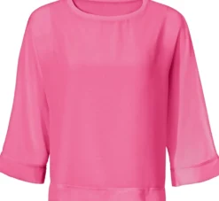 Blusenshirt mit Fledermausärmeln