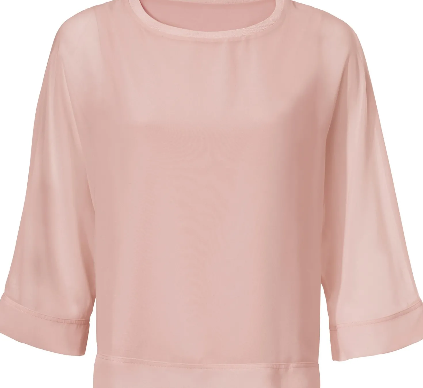Blusenshirt mit Fledermausärmeln