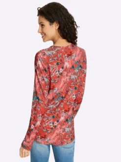 Blusenshirt mit Paisley-Print