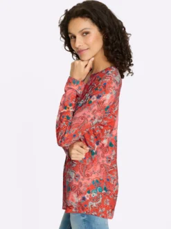 Blusenshirt mit Paisley-Print