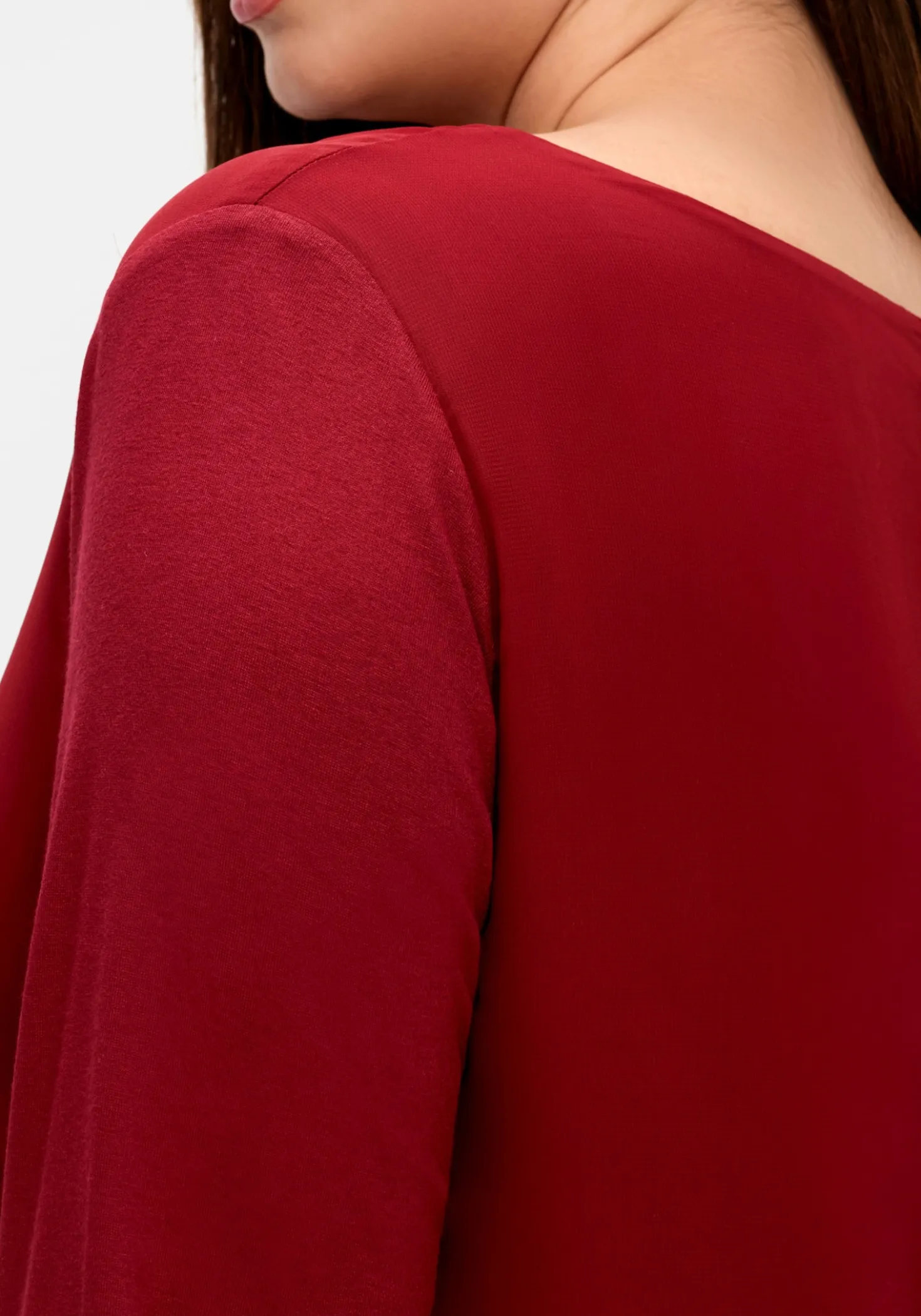 Blusenshirt mit Zipfelsaum