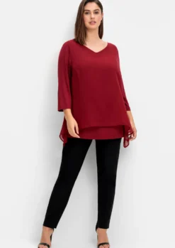 Blusenshirt mit Zipfelsaum