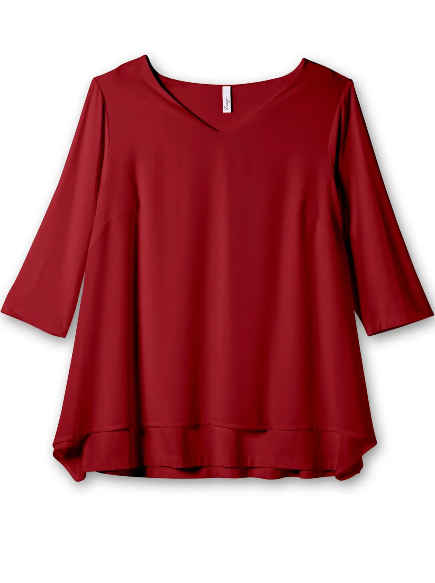 Blusenshirt mit Zipfelsaum