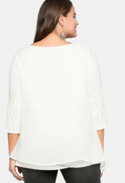 Blusenshirt mit Zipfelsaum