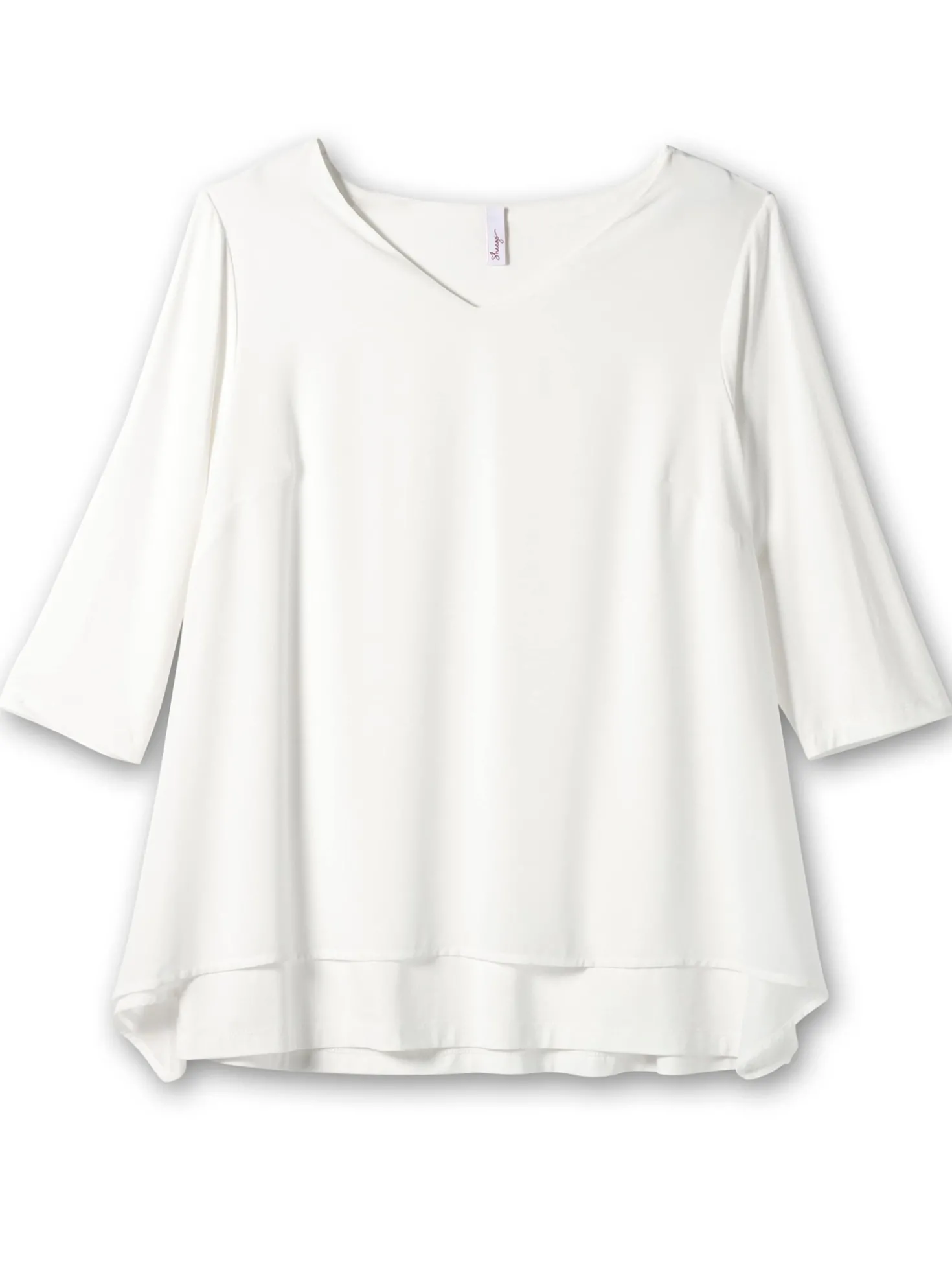 Blusenshirt mit Zipfelsaum