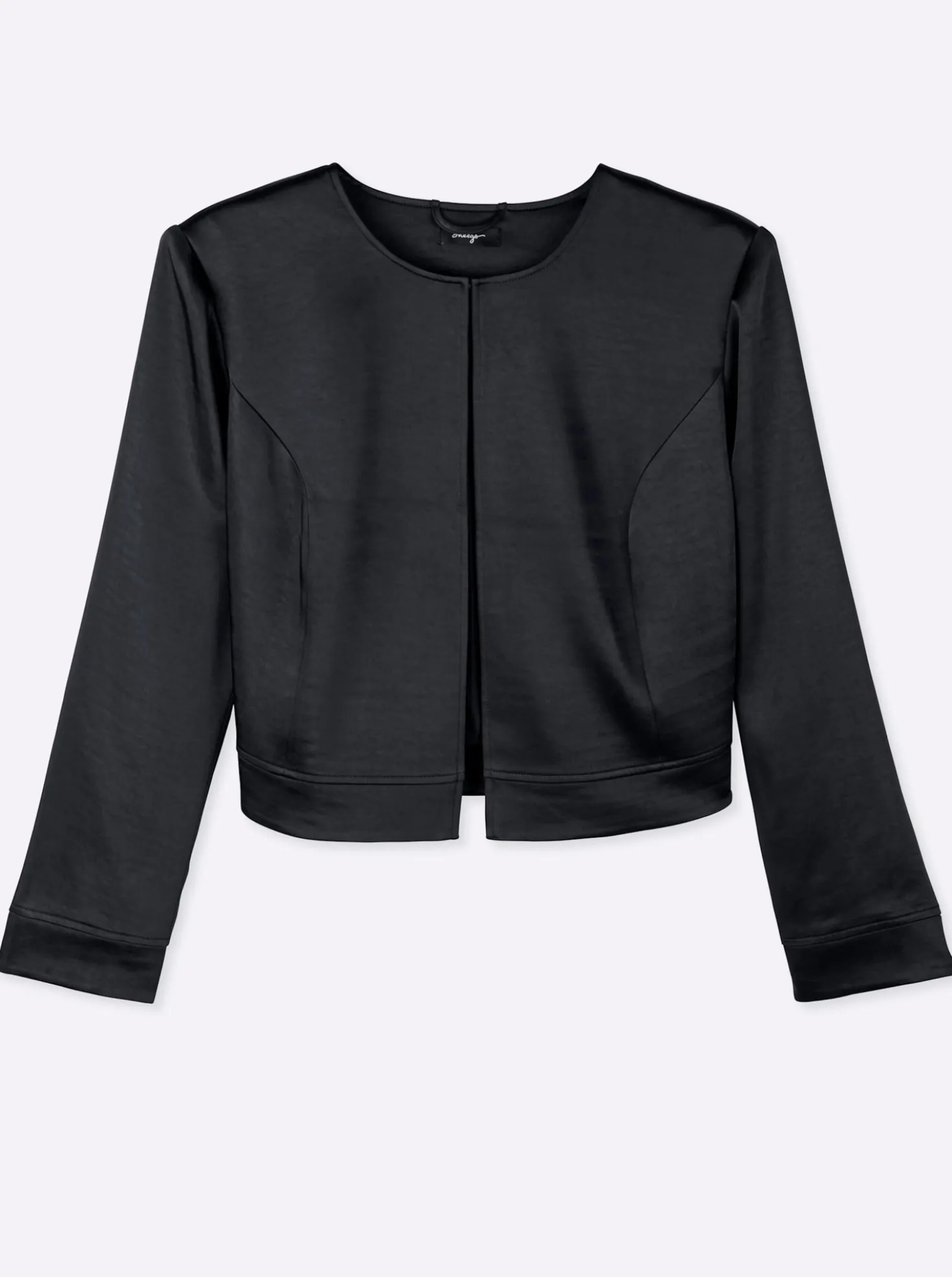 Bolerojacke im Blazer-Schnitt