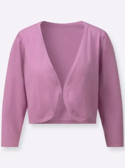 Bolero mit 3/4-Ärmeln