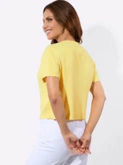 Bolero mit Wellenkante