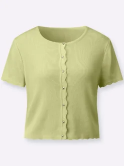 Bolero mit Wellenkante