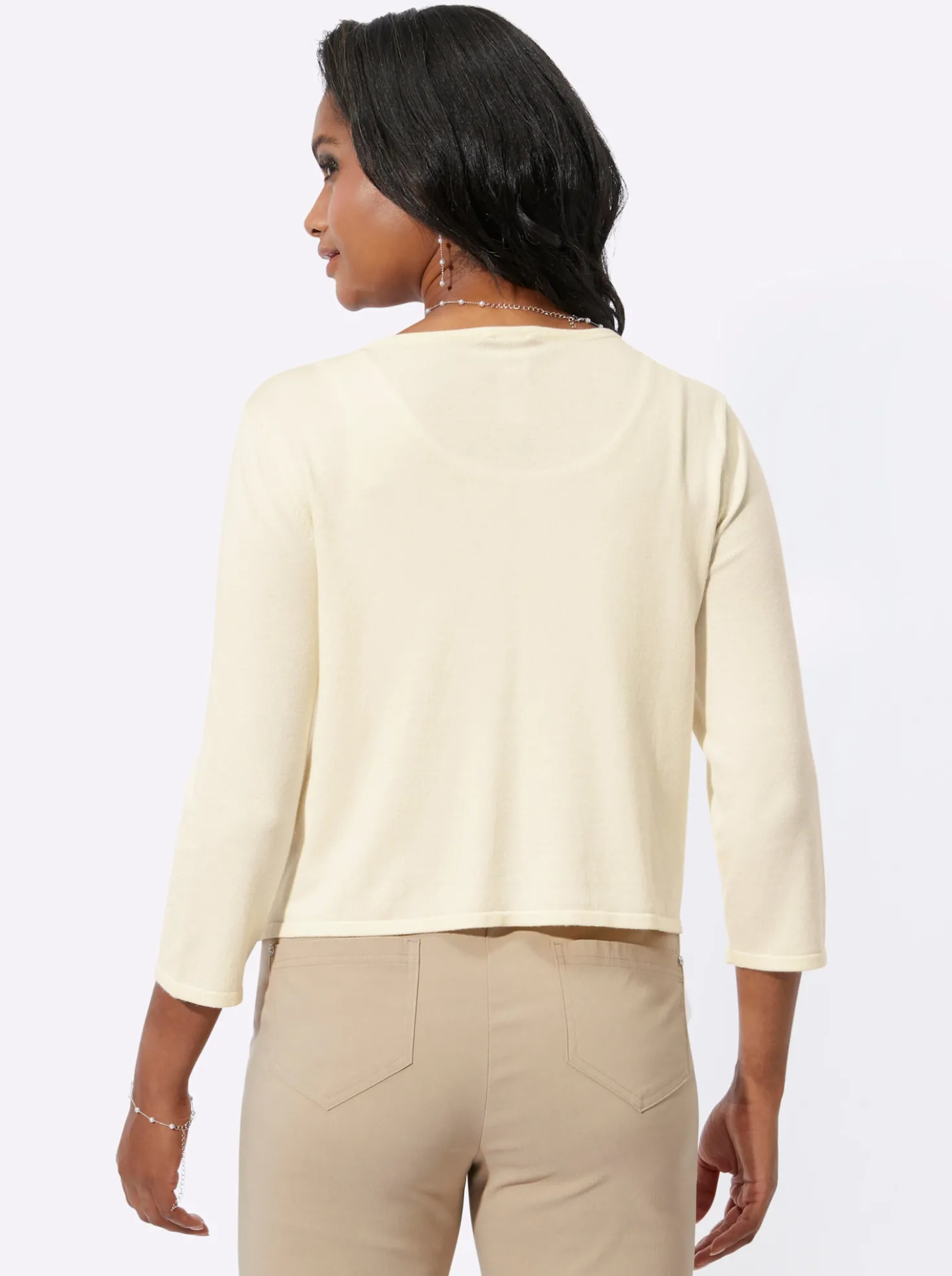 Bolero mit Zierspange