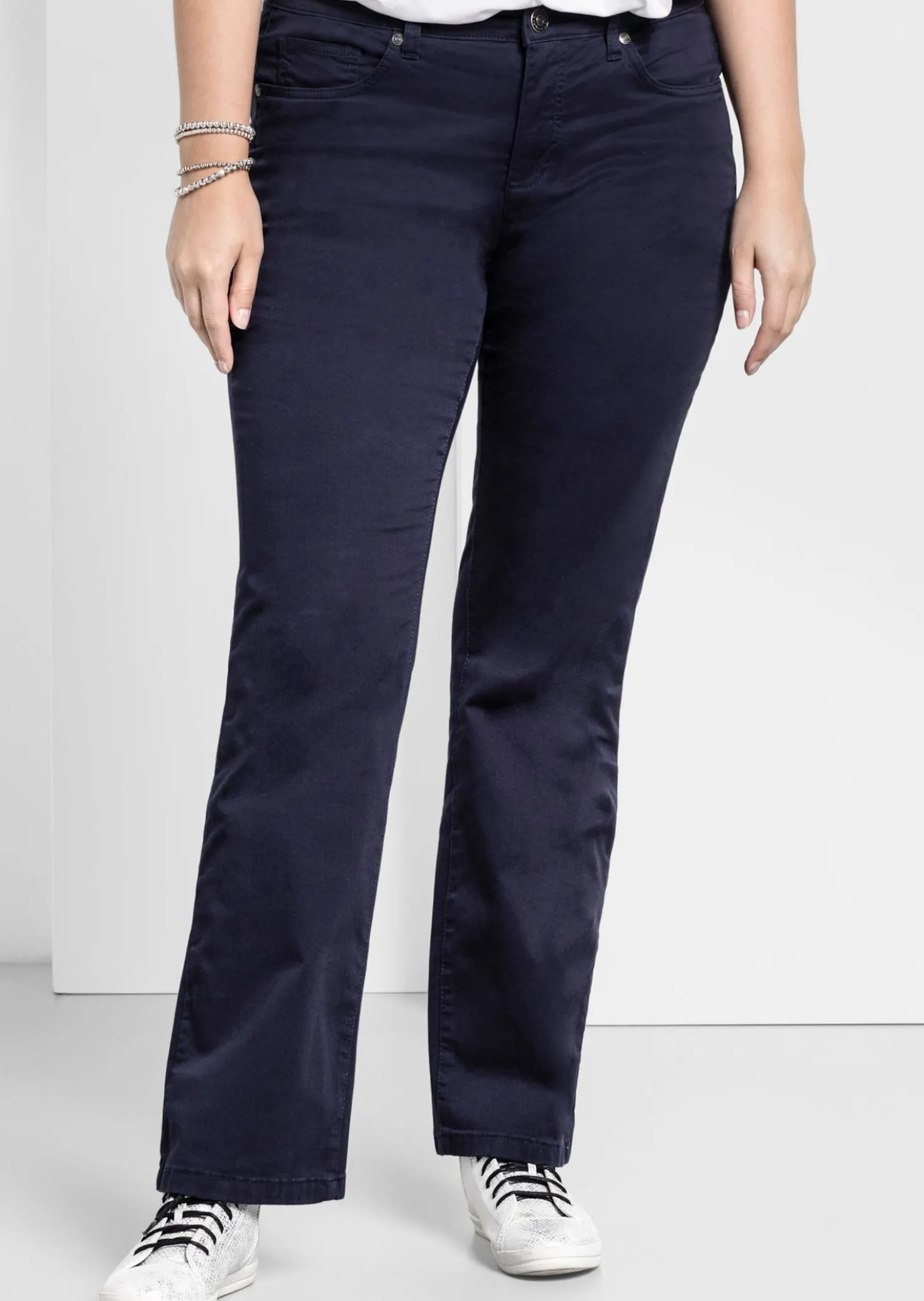 Bootcuthose aus Baumwoll-Twill