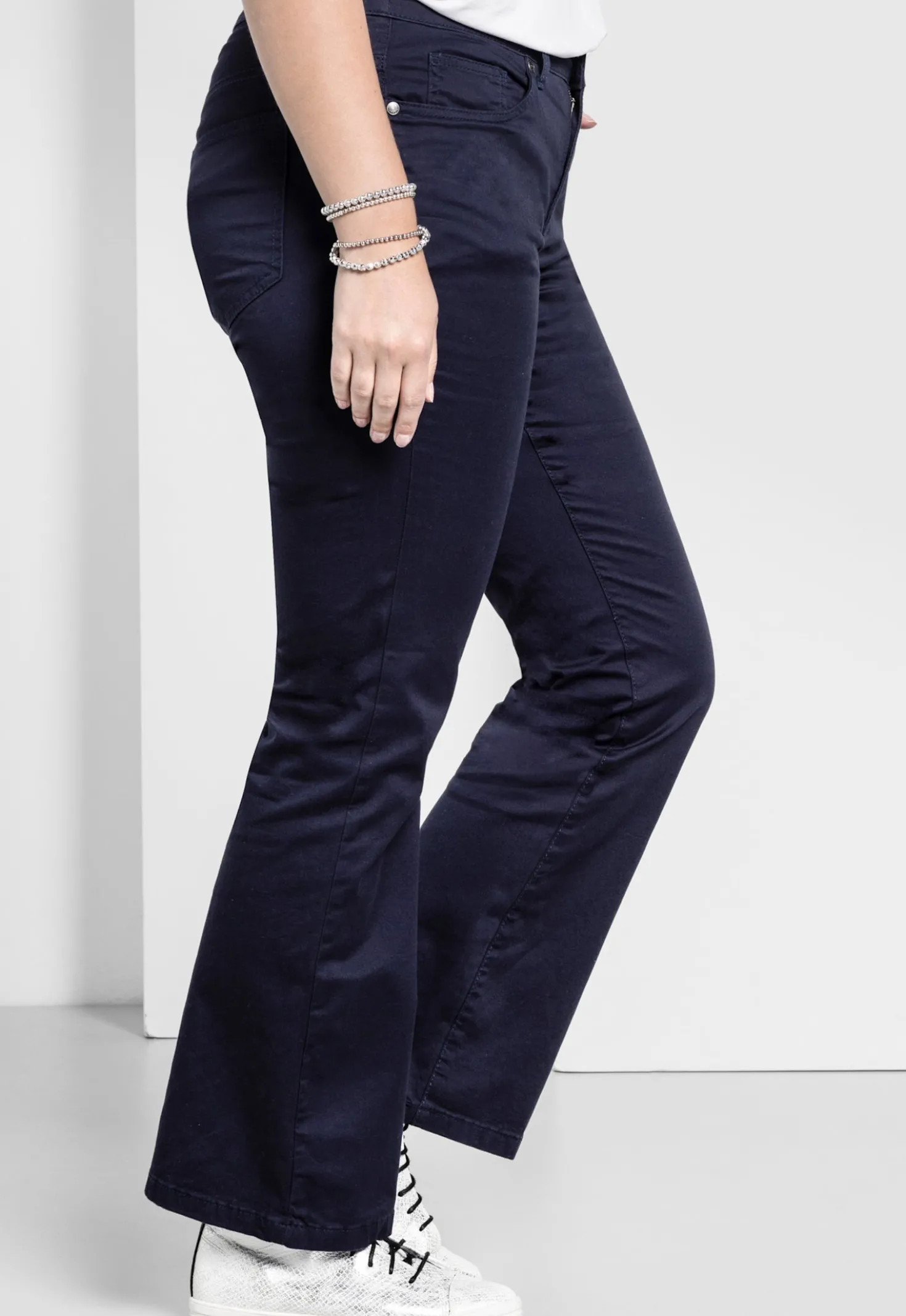 Bootcuthose aus Baumwoll-Twill