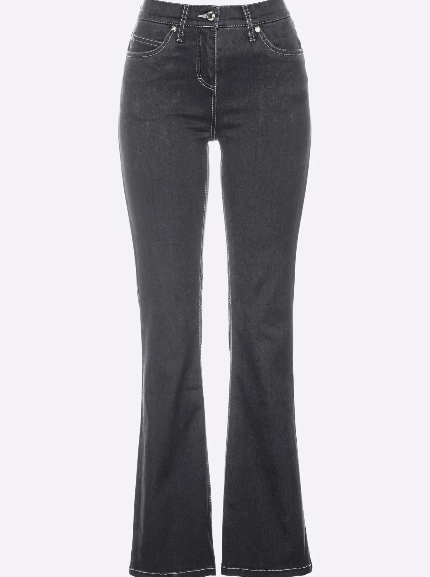 Bootcut-Jeans im 5-Pocket-Stil