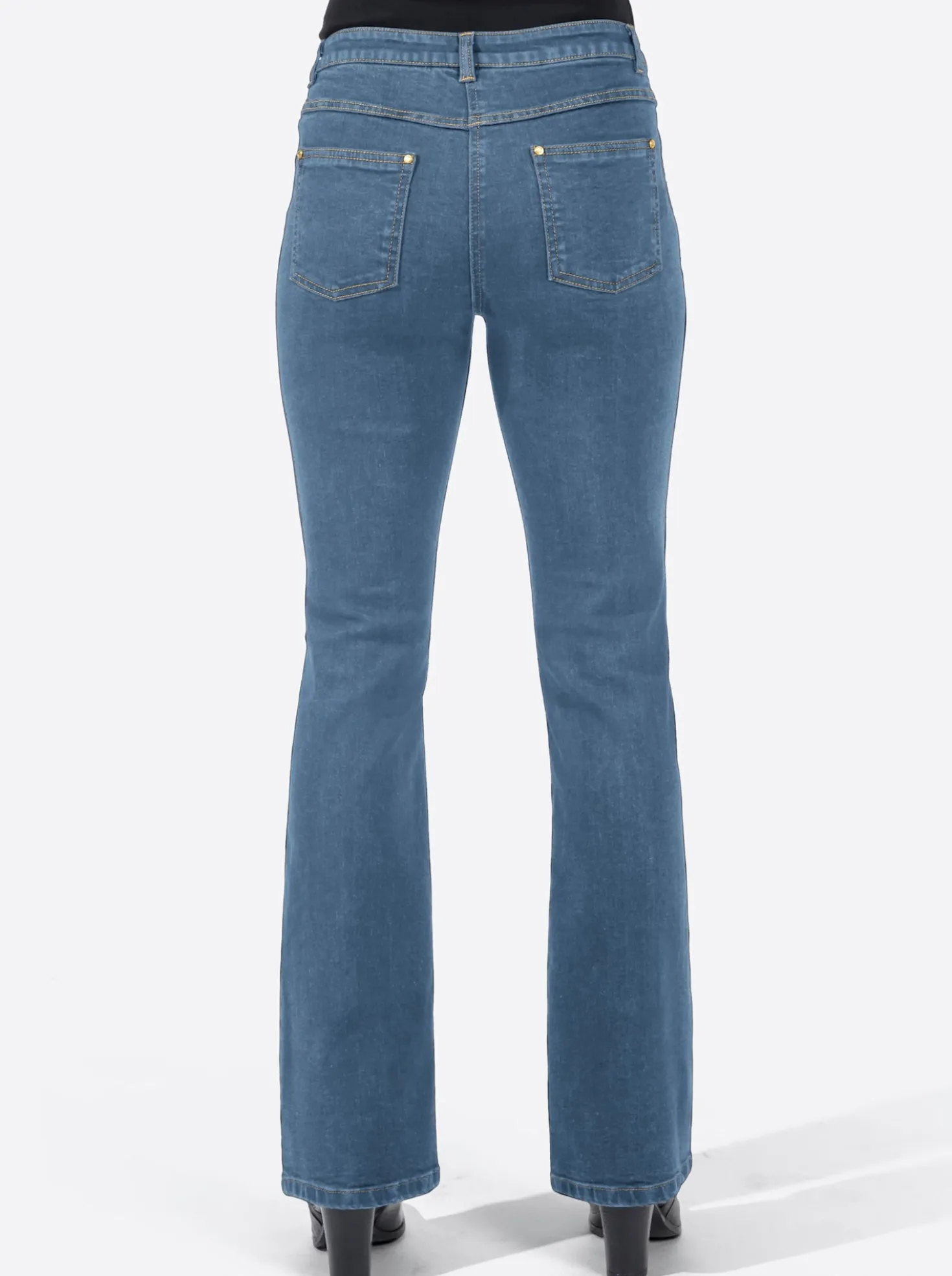 Bootcut-Jeans im 5-Pocket-Stil