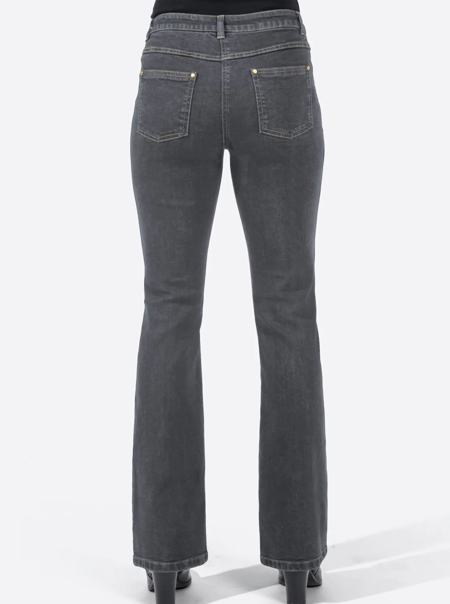 Bootcut-Jeans im 5-Pocket-Stil