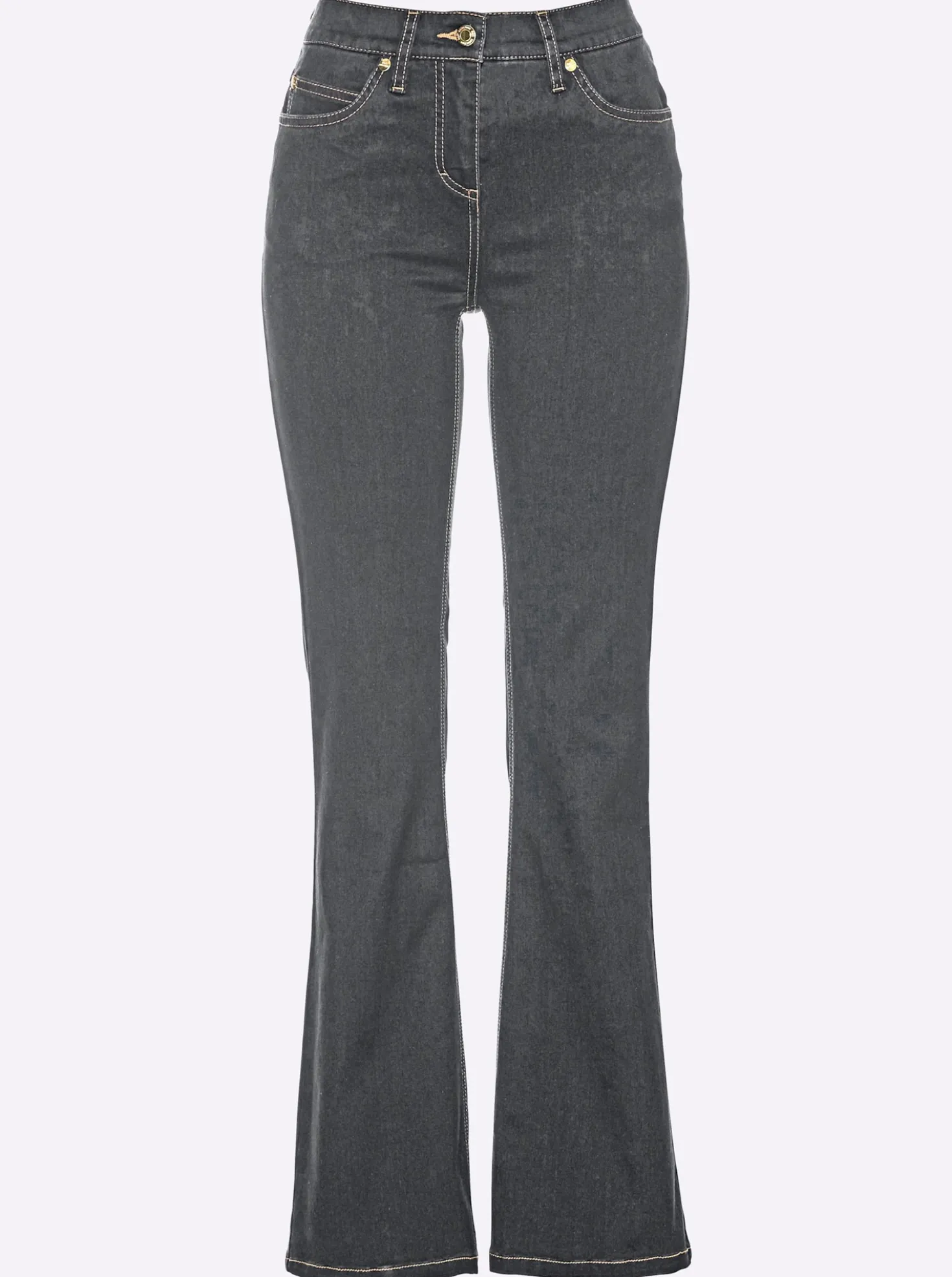 Bootcut-Jeans im 5-Pocket-Stil