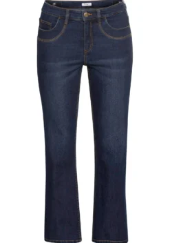Bootcut-Jeans mit innen regulierbarer Bundweite