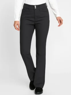 Bootcut-Jeans mit Push-up-Effekt