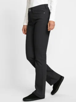 Bootcut-Jeans mit Push-up-Effekt