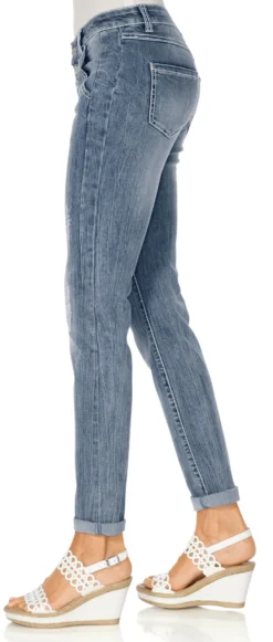 Boyfriend-Jeans in 5-Pocket-Style
