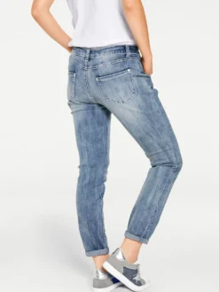 Boyfriend-Jeans in 5-Pocket-Style