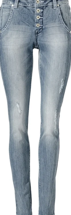 Boyfriend-Jeans in 5-Pocket-Style