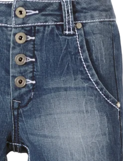Boyfriend-Jeans in 5-Pocket-Style