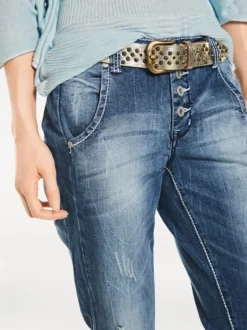 Boyfriend-Jeans in 5-Pocket-Style