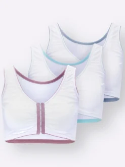 Bustier mit Vorderverschluss